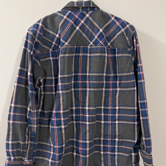 WindRiver Outfitting Co. - Men's Flannel Checkered Long Sleeve Shirt, Large - Picture 4 of 8